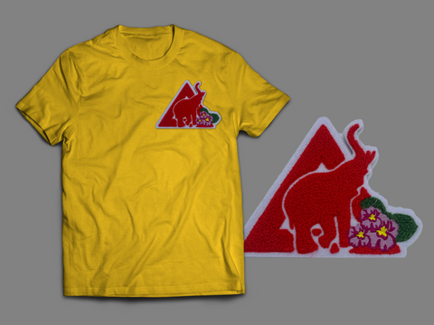 Pyramid Chenille T-shirt (Several Colorways)